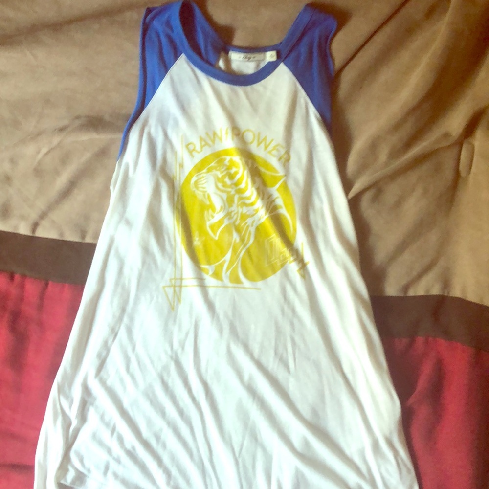 Obey Baseball Tee Cut Out Tank Top